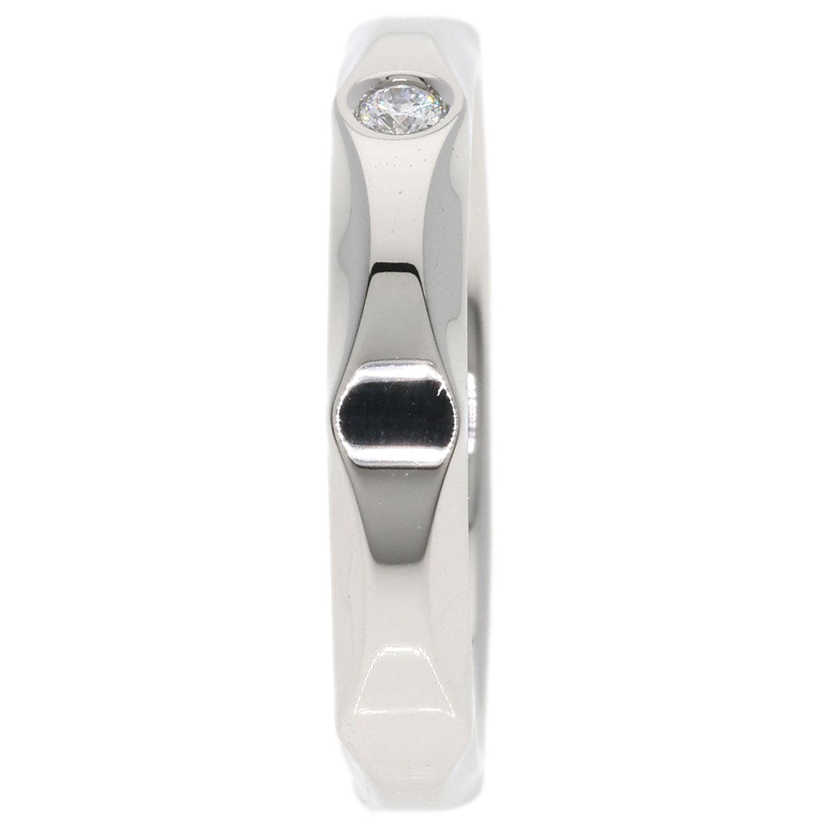 BVLGARI Infinito Diamond #49 Ring Platinum PT950 Ladies [Used]
