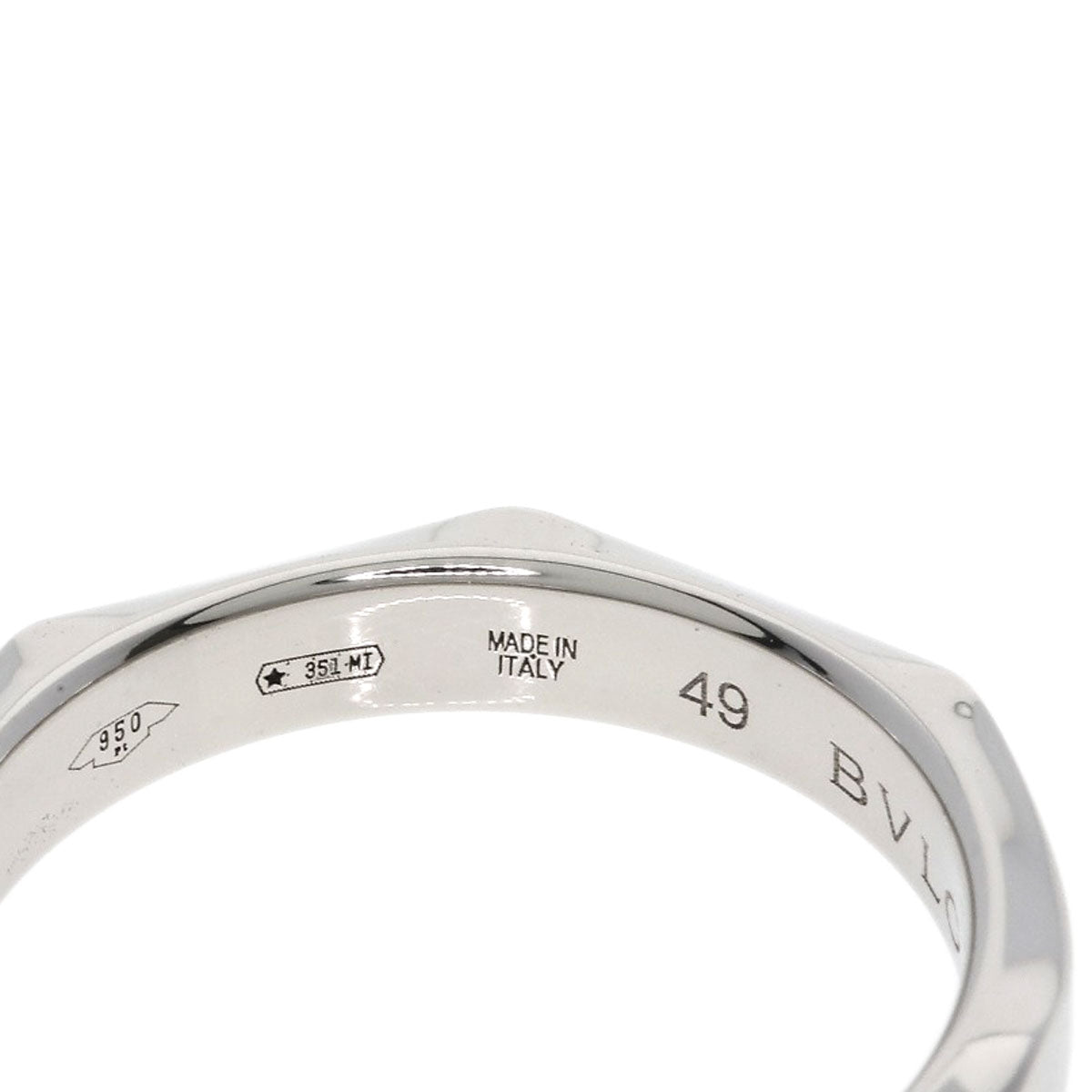 BVLGARI Infinito Diamond #49 Ring Platinum PT950 Ladies [Used]