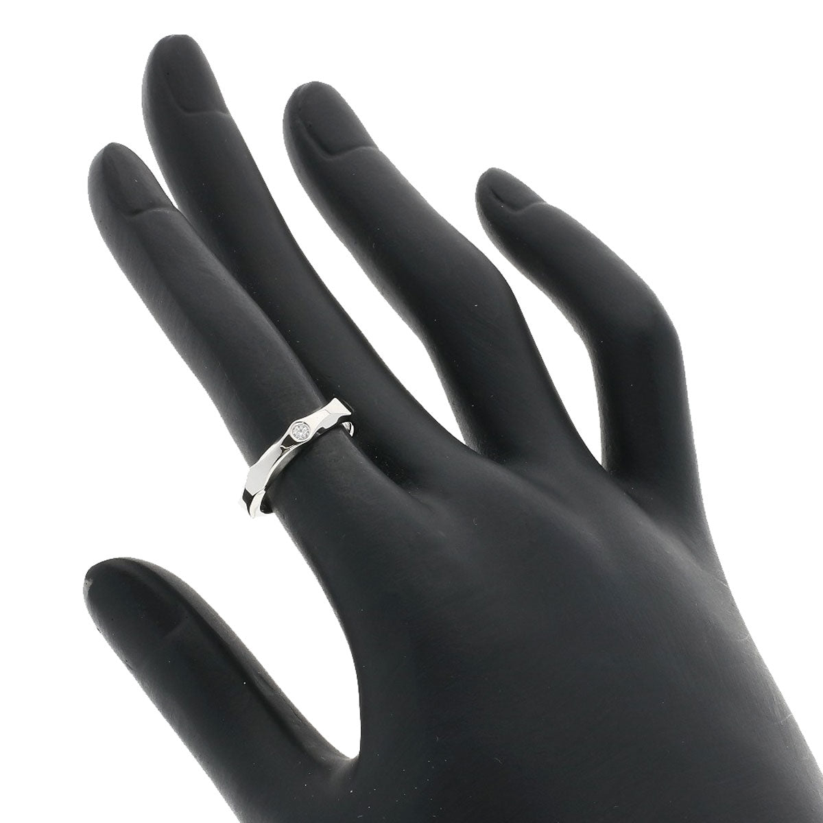 BVLGARI Infinito Diamond #49 Ring Platinum PT950 Ladies [Used]