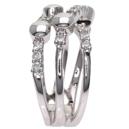 0.69ct Luca Calati Diamond Ring K18 White Gold 8.2g　Ladies
