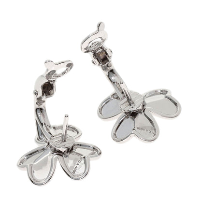Van Cleef & Arpels Frivole Small Diamond earring K18 White Gold Ladies [Used]