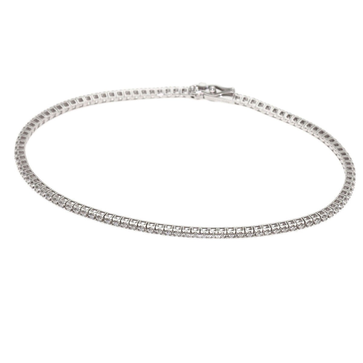 Damiani Luce Diamond Bracelet K18 White Gold Ladies [Used]