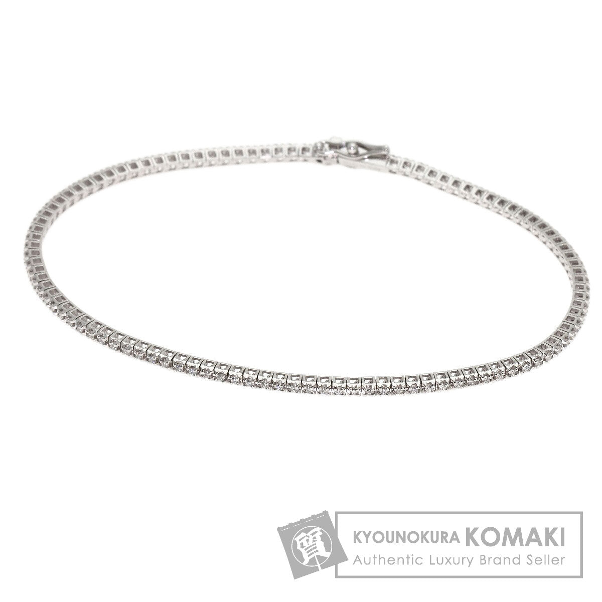 Damiani Luce Diamond Bracelet K18 White Gold Ladies [Used]