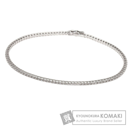 Damiani Luce Diamond Bracelet K18 White Gold Ladies [Used]