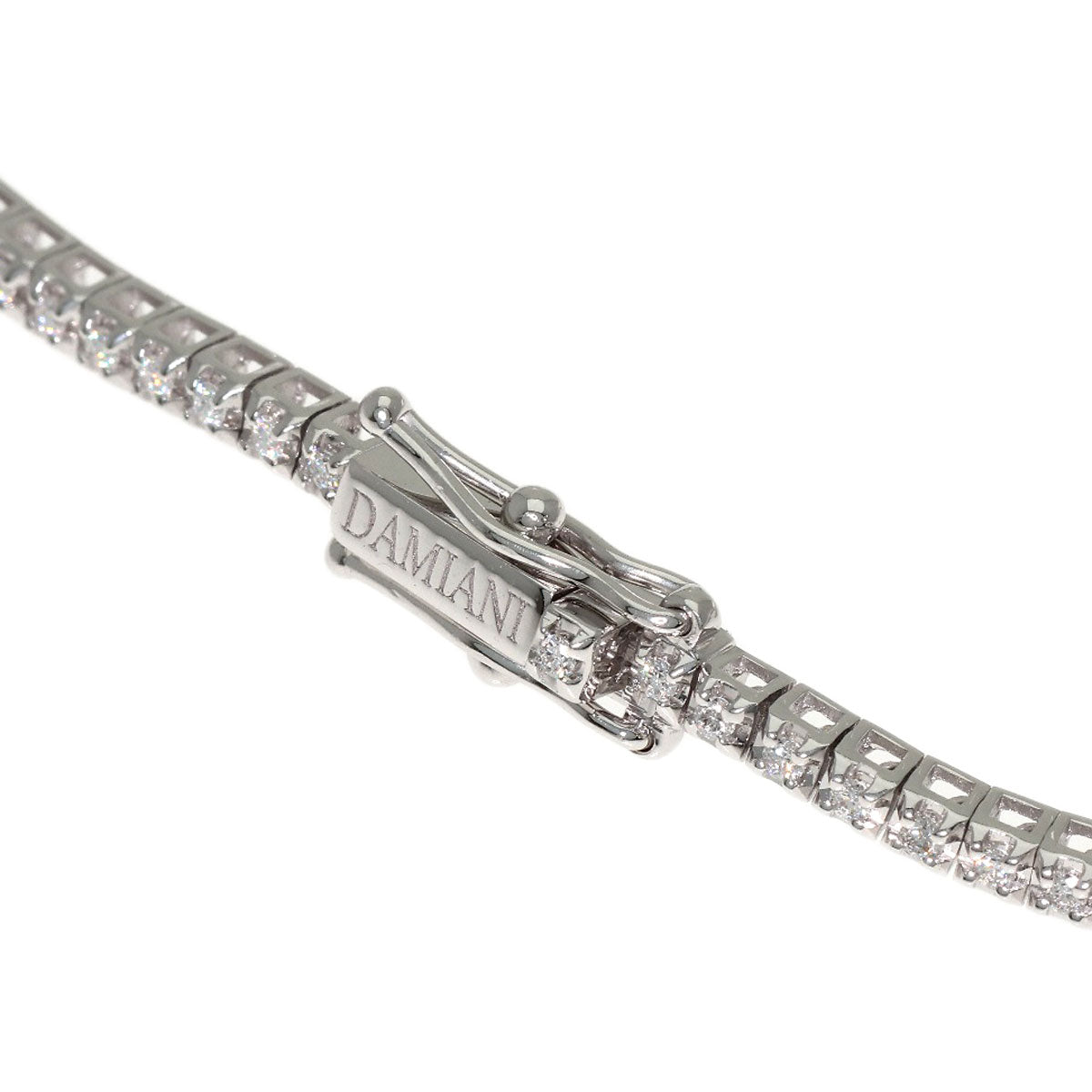 Damiani Luce Diamond Bracelet K18 White Gold Ladies [Used]