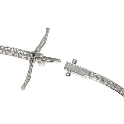 Damiani Luce Diamond Bracelet K18 White Gold Ladies [Used]