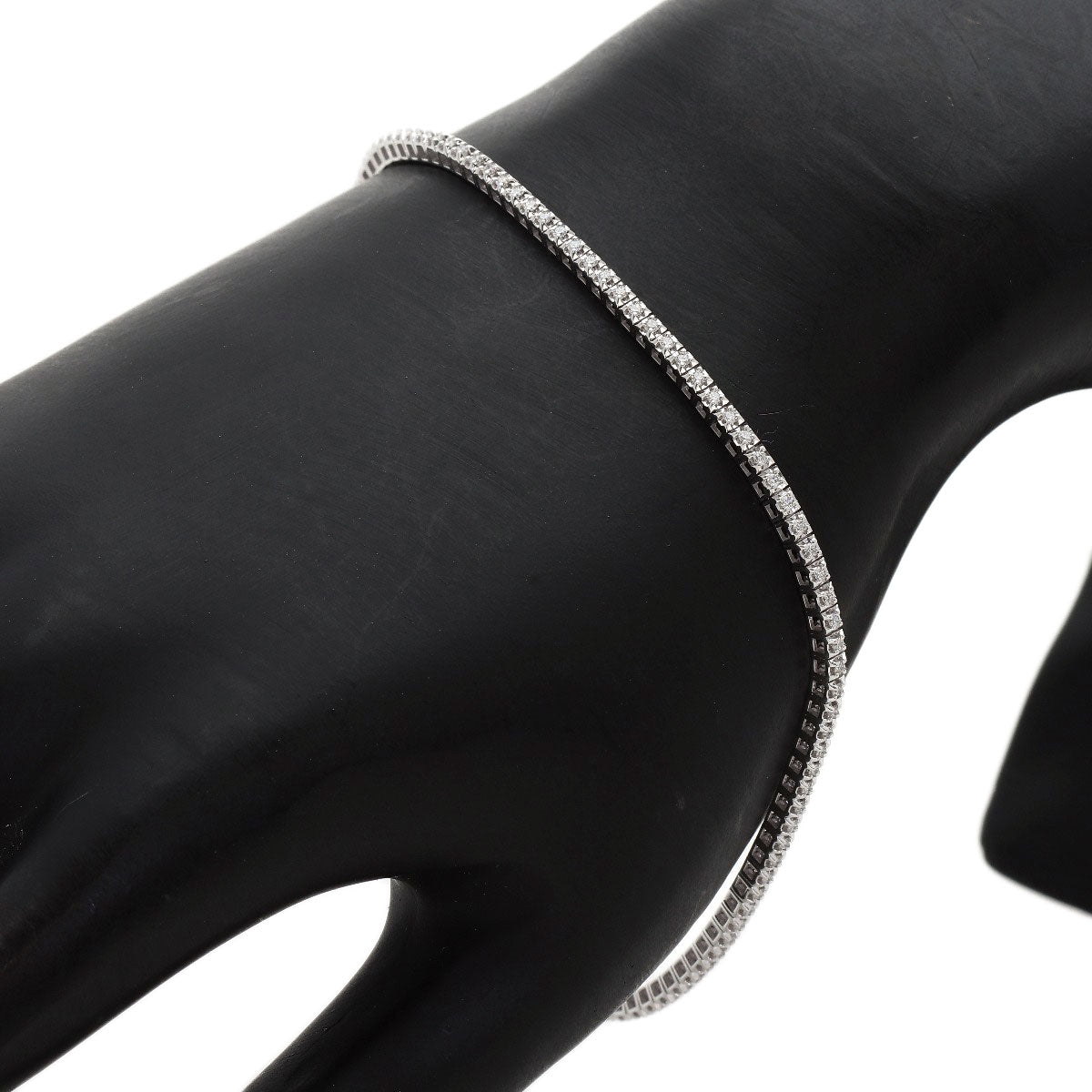 Damiani Luce Diamond Bracelet K18 White Gold Ladies [Used]