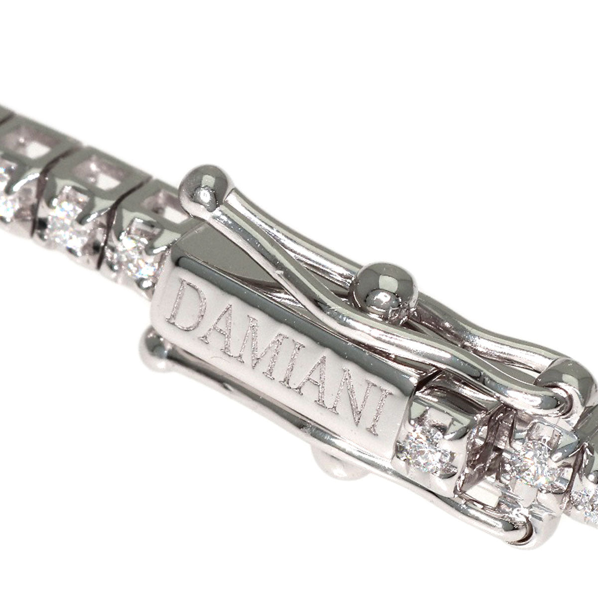 Damiani Luce Diamond Bracelet K18 White Gold Ladies [Used]