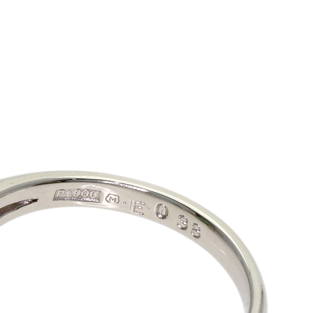 MIKIMOTO Emerald Diamond Ring Platinum PT900 Ladies [Used]