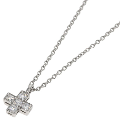 TIFFANY&Co. Crucy Foam Diamond Necklace Platinum PT950 Ladies [Used]