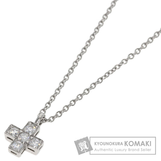 TIFFANY&Co. Crucy Foam Diamond Necklace Platinum PT950 Ladies [Used]