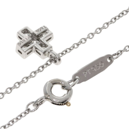 TIFFANY&Co. Crucy Foam Diamond Necklace Platinum PT950 Ladies [Used]