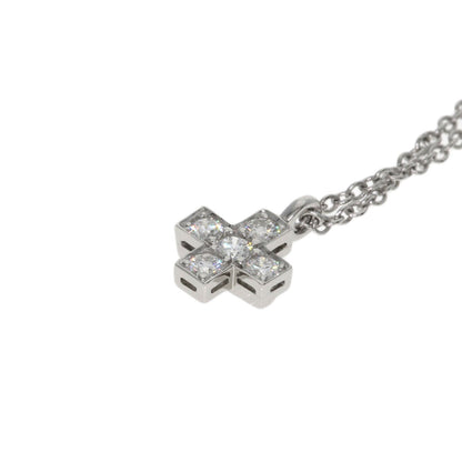 TIFFANY&Co. Crucy Foam Diamond Necklace Platinum PT950 Ladies [Used]