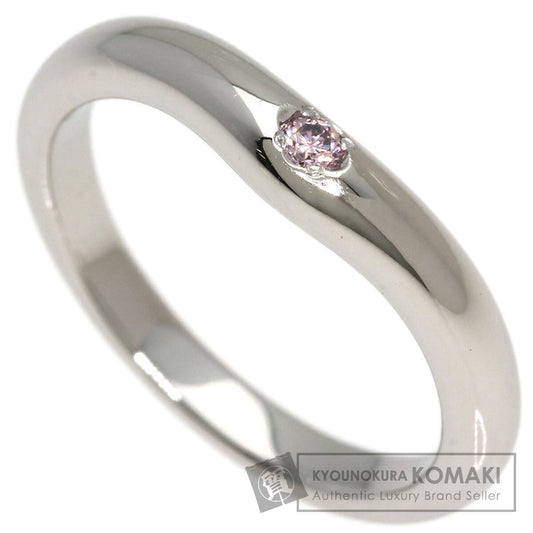 MIKIMOTO Pink Diamond Ring Platinum PT950 Ladies [Used]