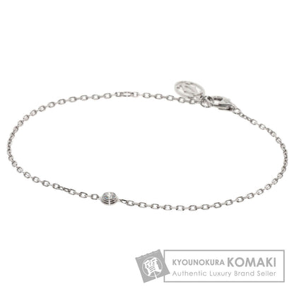 CARTIER Damour Diamant Léger SM Diamond Bracelet K18 White Gold Ladies [Used]