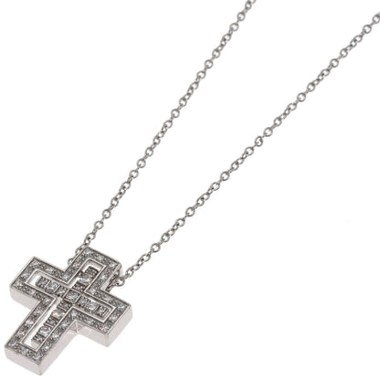 Damiani Belle Epoque Diamond XS Necklace K18 White Gold Ladies [Used]