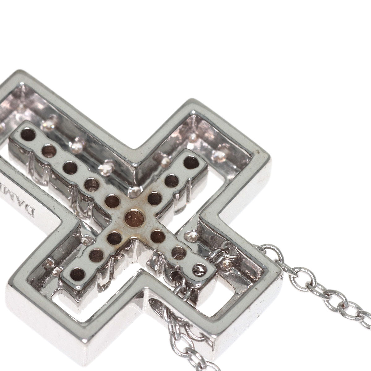 Damiani Belle Epoque Diamond XS Necklace K18 White Gold Ladies [Used]