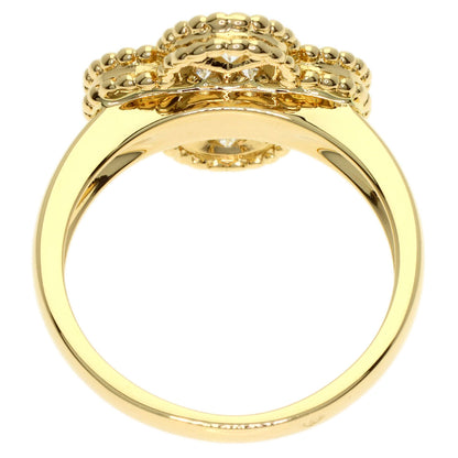 Van Cleef & Arpels Vintage Alhambra Diamond #50 Ring K18 Yellow Gold Ladies [Used]