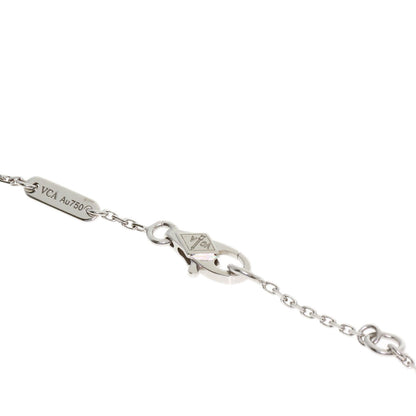 Van Cleef & Arpels Sweet Alhambra Papillon Turquoise Bracelet K18 White Gold Ladies [Used]