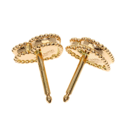 Van Cleef & Arpels Sweetheart Carnelian earring K18 Pink Gold Ladies [Used]
