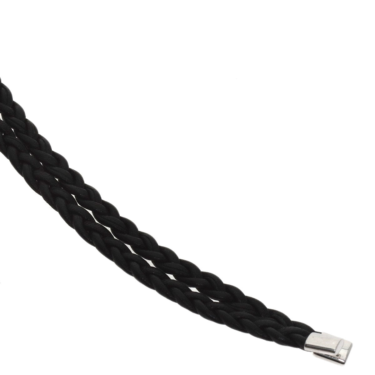 Boucheron Tulble Diamond Onyx Necklace K18 White Gold mens [Used]