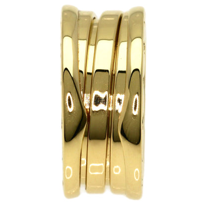 BVLGARI B.zero1 2 Band #51 Ring K18 Yellow Gold Ladies [Used]