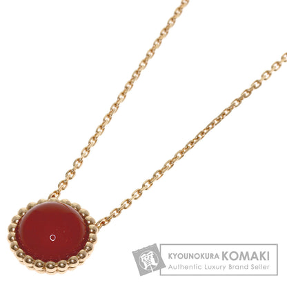 Van Cleef & Arpels Perle Couleurs Carnelian Necklace K18 Pink Gold Ladies [Used]