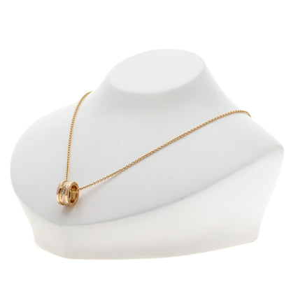 BVLGARI B.zero1 Legend Diamond Necklace K18 Pink Gold Ladies [Used]