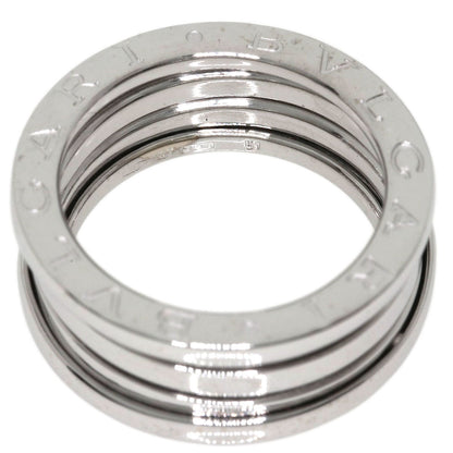BVLGARI B.zero1 2 Band #51 Ring K18 White Gold Ladies [Used]