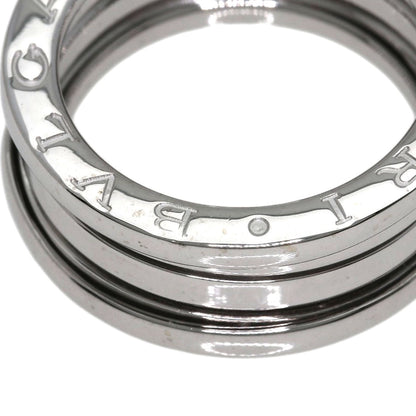 BVLGARI B.zero1 2 Band #51 Ring K18 White Gold Ladies [Used]