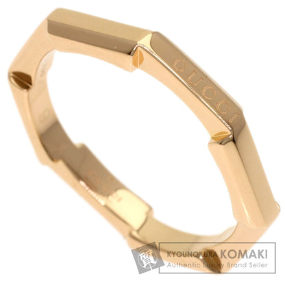 GUCCI Link to Love #9 Ring K18 Pink Gold Ladies [Used]