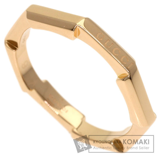 GUCCI Link to Love #9 Ring K18 Pink Gold Ladies [Used]