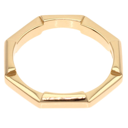 GUCCI Link to Love #9 Ring K18 Pink Gold Ladies [Used]