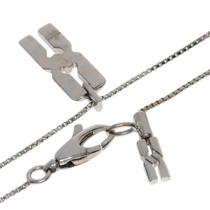 GUCCI Infinity Necklace K18 White Gold Ladies [Used]