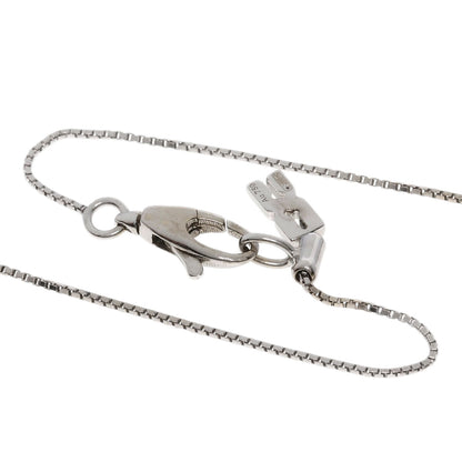 GUCCI Infinity Necklace K18 White Gold Ladies [Used]