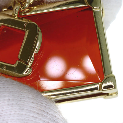 LOUIS VUITTON Trunk motif charm Pendant top K18 Yellow Gold Ladies [Used]