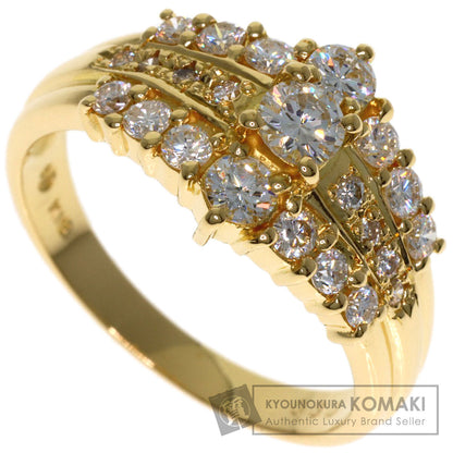TASAKI Diamond Ring K18 Yellow Gold Ladies [Used]