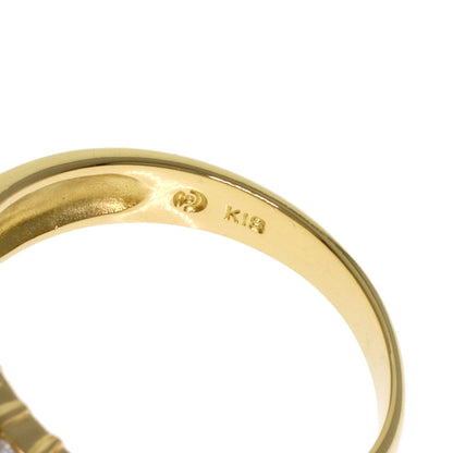 TASAKI Diamond Ring K18 Yellow Gold Ladies [Used]