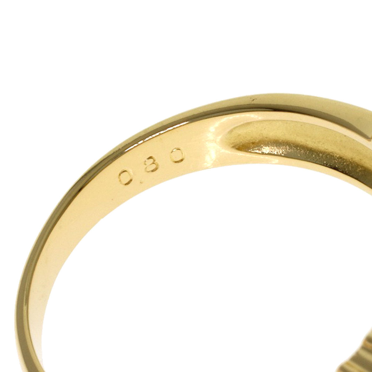 TASAKI Diamond Ring K18 Yellow Gold Ladies [Used]