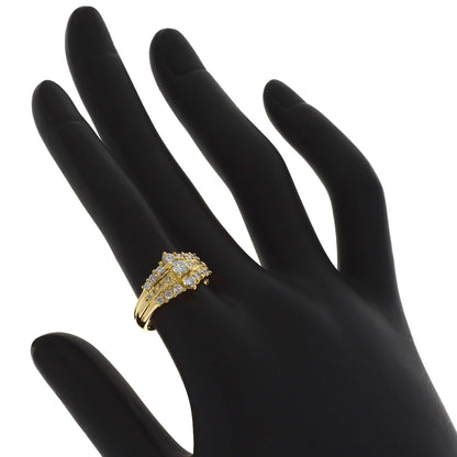 TASAKI Diamond Ring K18 Yellow Gold Ladies [Used]