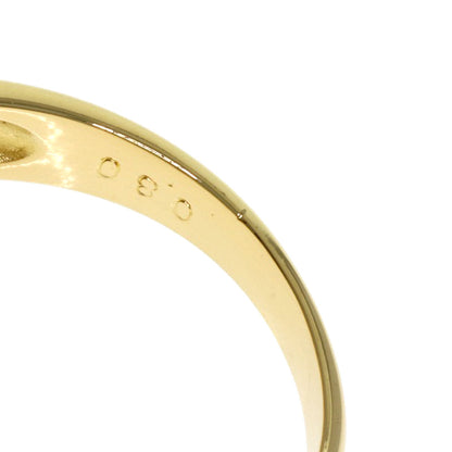 TASAKI Diamond Ring K18 Yellow Gold Ladies [Used]