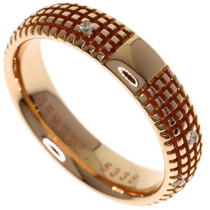 Damiani Metropolitan Diamond Ring K18 Pink Gold Ladies [Used]