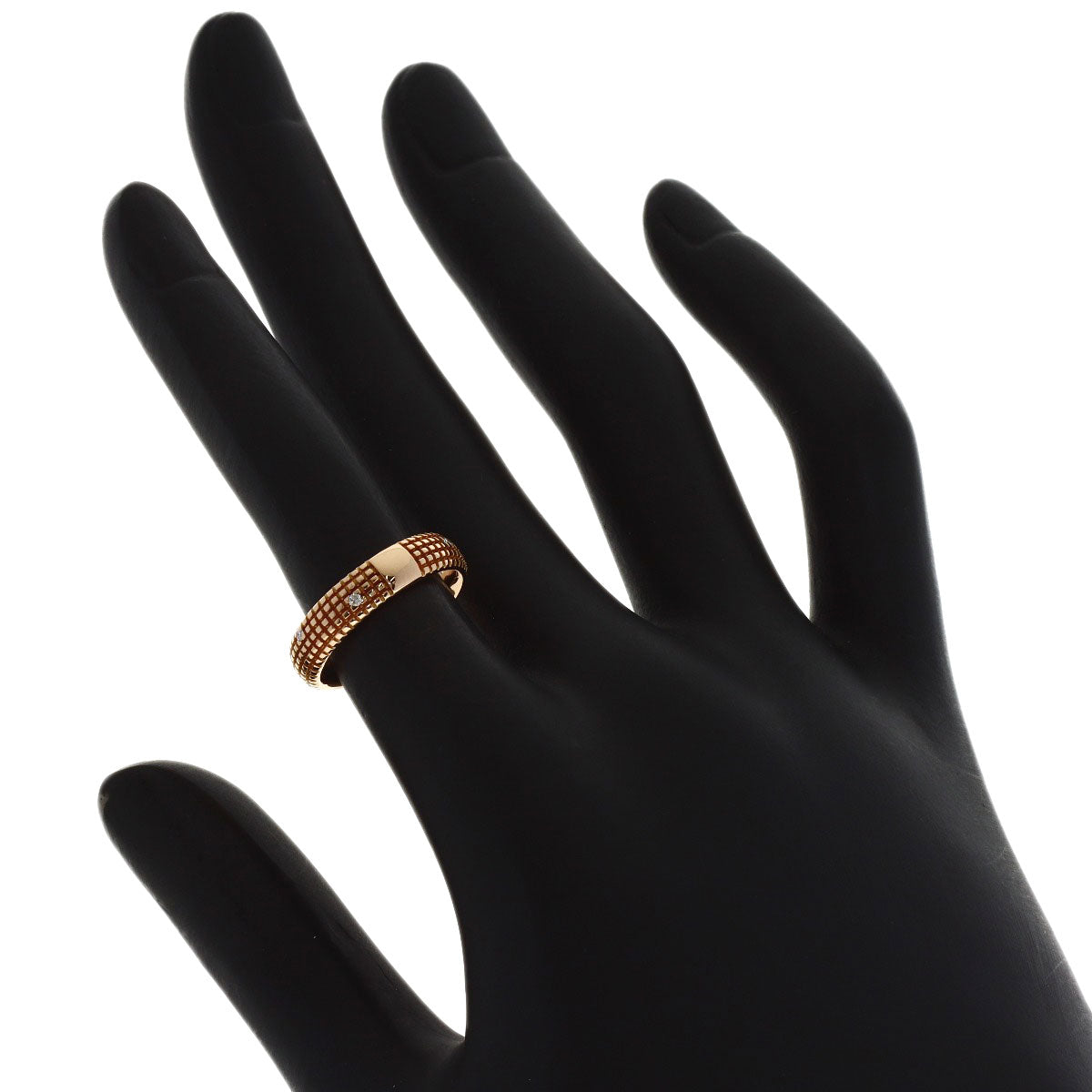 Damiani Metropolitan Diamond Ring K18 Pink Gold Ladies [Used]