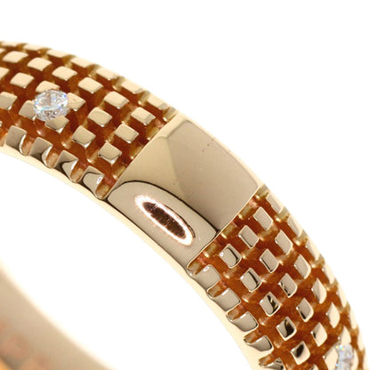 Damiani Metropolitan Diamond Ring K18 Pink Gold Ladies [Used]
