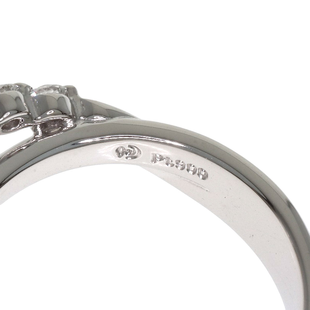 TASAKI Pearl Pearl Diamond Ring Platinum PT900 Ladies [Used]