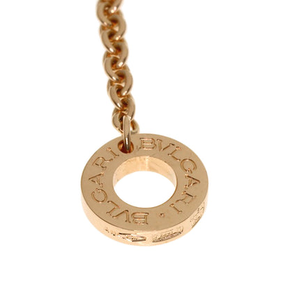 BVLGARI B.zero1 element Diamond Necklace K18 Pink Gold Ladies [Used]