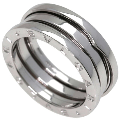 BVLGARI B.zero1 2 band #55 Ring K18 White Gold Ladies [Used]