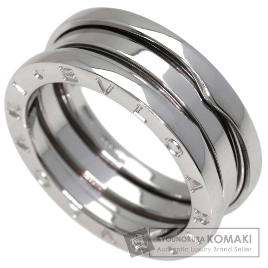 BVLGARI B.zero1 2 band #55 Ring K18 White Gold Ladies [Used]