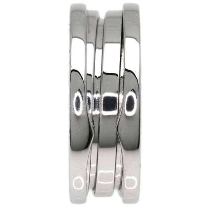 BVLGARI B.zero1 2 band #55 Ring K18 White Gold Ladies [Used]