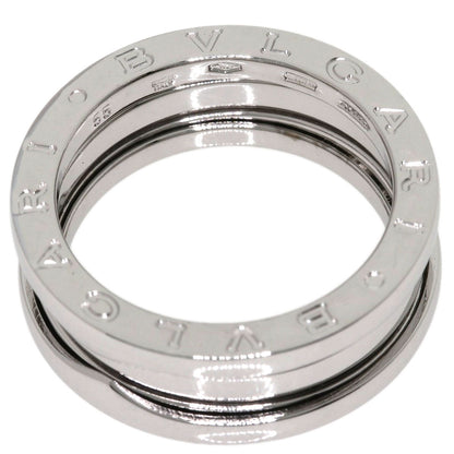 BVLGARI B.zero1 2 band #55 Ring K18 White Gold Ladies [Used]